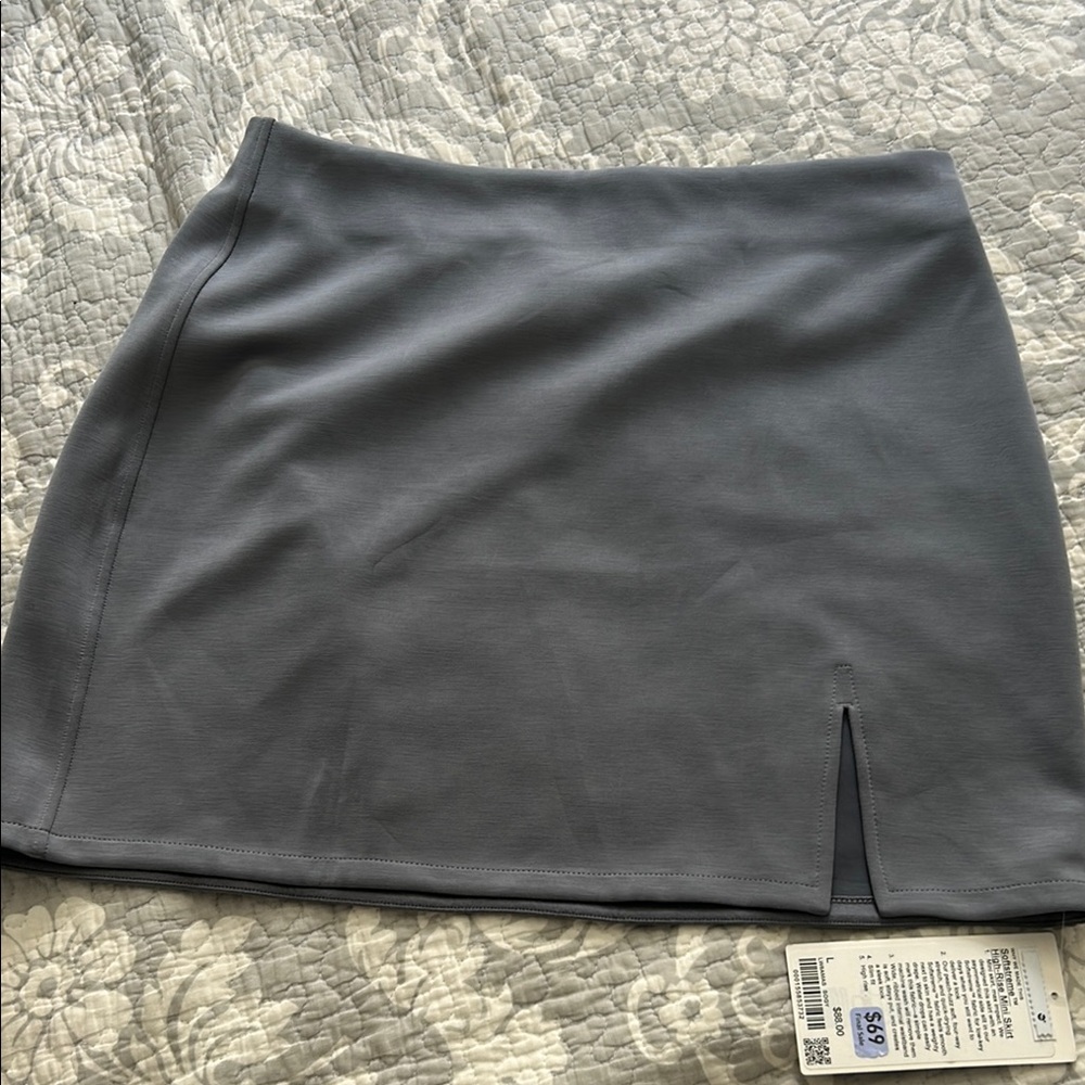 Lululemon Gray Skirt NWT